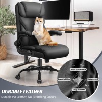 Heroset Office Chair Ergonomic Big And Tall Computer Desk Chairs Executive Breathable Leather Chair With Adjustable High Back