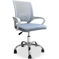 Motiongrey - Stylish Ergonomic White Office Chair, Comfortable Computer Desk Chair, Breathable Ergonomic Office Chair With Adjustable Head & Armrest & Lumbar, Computer Chair - Home Office Chair
