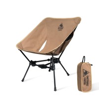 Onetigris Tigerblade Camping Chair, Lightweight Folding Backpacking Hiking Chair, Compact Portable 330 Lbs Capacity