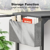 Olixis Computer Small Desk 32 Inch Home Office Writing Study Work Storage Bag Headphone Hooks Simple Modern Wood Kids Student Ta