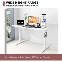 63 X 24 Inches Standing Desk Adjustable Height With Splice Board Stand Up Desk Electric Standing Desk Sit To Stand Desk For H