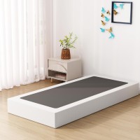 Upcanso Twin Box Spring Only 9 Inch Bed Base Metal Box Spring Twin Size With Fabric Cover High Proflie Mattress Foundation He