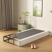 Diaoutro 9 Inch Heavy Duty Twin Box Spring With Fabric Cover No Noise Mattress Foundation Strong Metal Frame Easy Assembly B