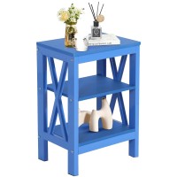 Vecelo Modern Nightstands Xdesign Side End Table Night Stand With Storage Shelf For Bedroom Living Room