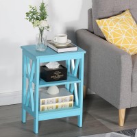 Vecelo Modern Nightstands Xdesign Side End Table Night Stand With Storage Shelf For Bedroom Living Room