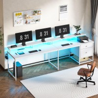 Sedeta L Shaped Desk With Drawers, Reversible 62