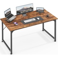 Huuger Computer Desk 40 Inch Office Desk Gaming Desk With Storage Writing Desk Work Desk For Home Office Study Modern Simpl