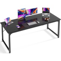 Huuger Computer Desk 63 Inch Office Desk Gaming Desk With Storage Writing Desk Work Desk For Home Office Study Modern Simpl