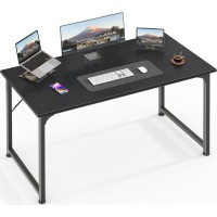 Huuger Computer Desk 40 Inch Office Desk Gaming Desk With Storage Writing Desk Work Desk For Home Office Study Modern Simpl