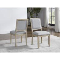 Carena Side Chair, Gray Set of Two