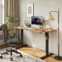 Agilestic Electric Standing Desk 48 X 24 Inches Height Adjustable Desk Sit Stand Up Desk For Work Office Home Ergonomic Risin