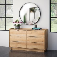 Prepac Double Drawer Dresser 525 W X 295 H X 16 D Oak