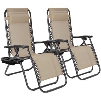 Ezone Zero Gravity Lounge Chairs Outdoor Adjustable Reclining Patio Chair Steel Mesh Folding Recliner For Pool Beach Camping Lou