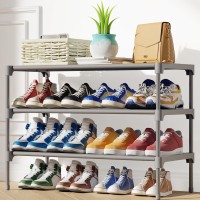 Kitsure Shoe Rack Premium Nonwoven Shoe Rack Shelf Shoe Organizer For Closet Entryway Garage Corridor Sturdy Durable