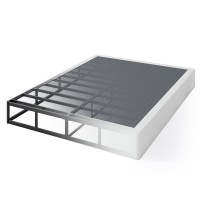 Qeromy 9 Inch High Profile Box Spring Sturdy Metal Frame Mattress Foundation Easy Assembly Quiet Noisefree Full Size