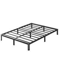 Yicensen 9 Inch King Bed Frame With Rounded Corner Legs Heavy Duty Metal King Size Platform Bed Frame No Box Spring Needed Easy