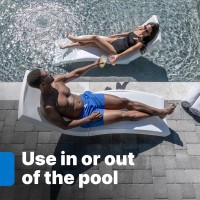 Step2 Vero Pool Lounger Faderesistant Waterproof Patio Furniture Pool Lounge Chair For Sun Shelf Use In Pools With Shelves