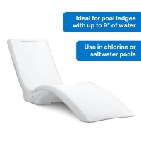 Step2 Vero Pool Lounger Faderesistant Waterproof Patio Furniture Pool Lounge Chair For Sun Shelf Use In Pools With Shelves