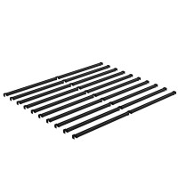 Hunlostten Metal Slats For King Size Bed King Bed Slats Replacement Enhance Support Easy Assembly