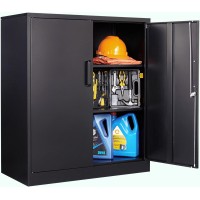 Metal Storage Cabinet With Doors And Shelves Small Garage Storage Cabinet With Lock Black Metal Cabinet With Locking Doors Steel