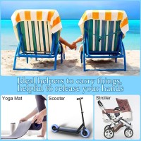 2 Pack Carry Strap For Beach Chair Folding Chair Adjustable Beach Chair Carry Strap Replacement Universal Folding Chair Shoulder Strap Replacement Carry Strap For Beaches Camping Picnics Outdoor