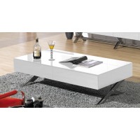 Neos Modern Furniture Coffee Table, White