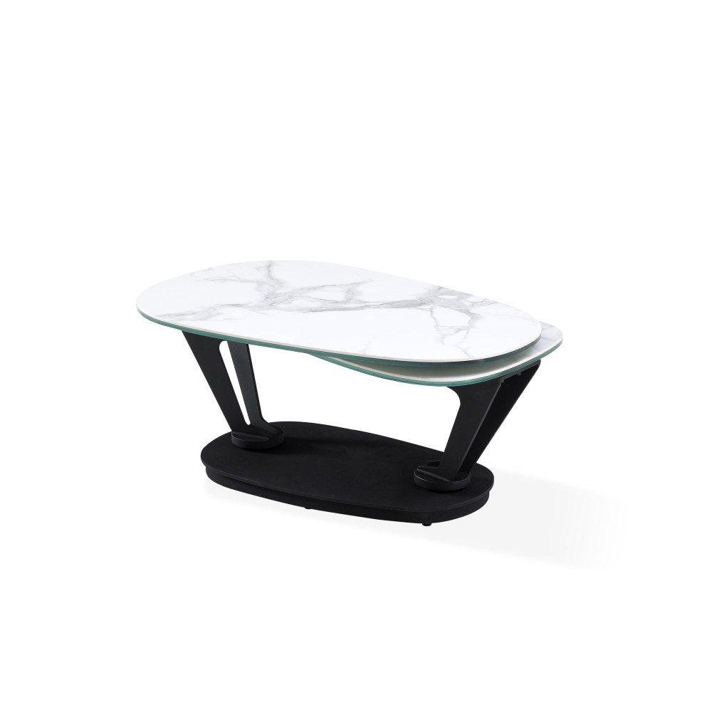 Neos Modern Furniture Coffee Table, White