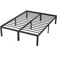 Dumos Bed Frame Full Size Metal Platform Bed Frame Mattress Foundation With Steel Slat Support No Box Spring Needed Storage