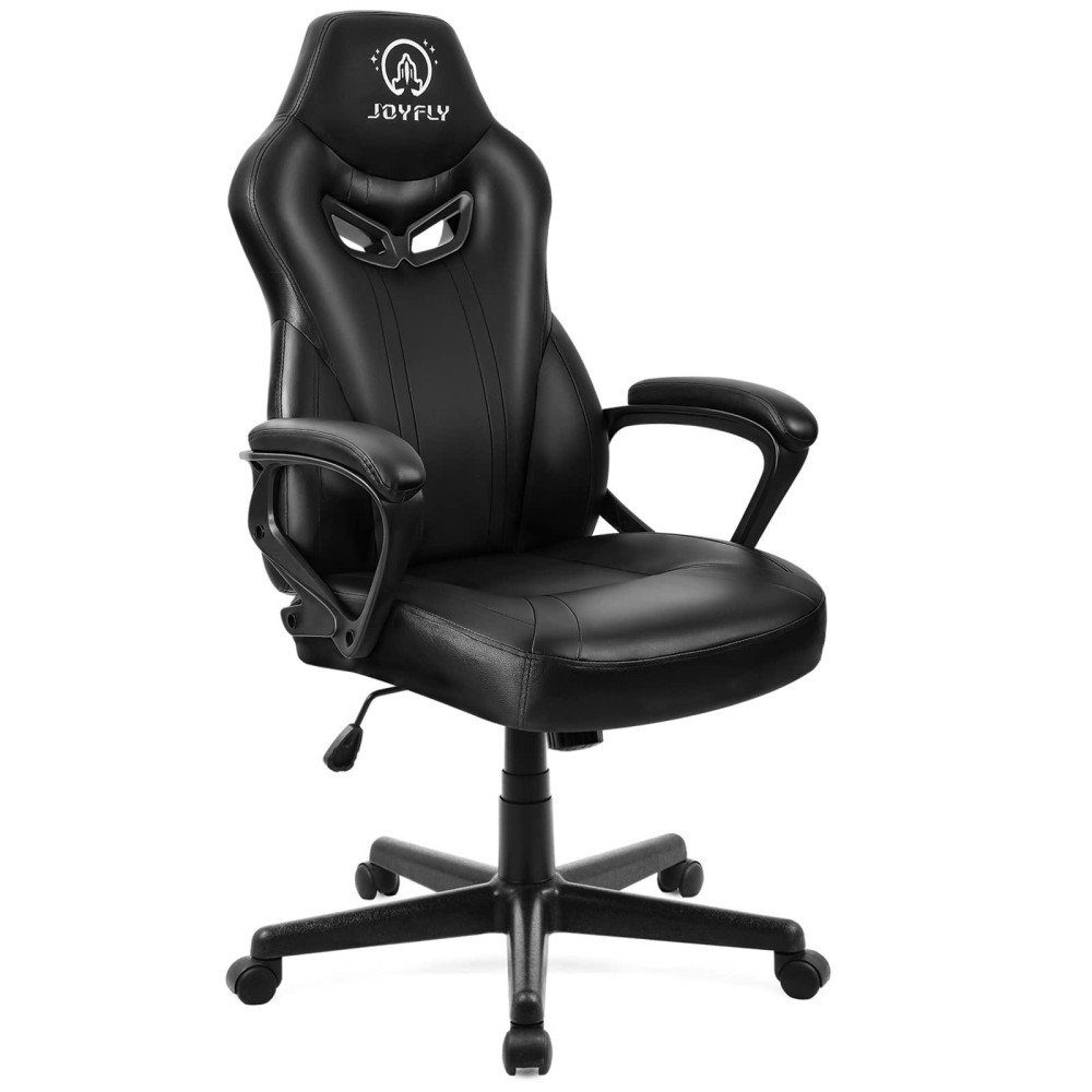 Joyfly Computer Chair Office Chair Gaming Chairs For Adults Ergonomic Gamer Chair Pc Chair With Black Leather Lumbar Support