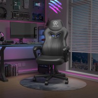 Joyfly Computer Chair Office Chair Gaming Chairs For Adults Ergonomic Gamer Chair Pc Chair With Black Leather Lumbar Support