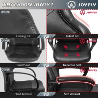 Joyfly Computer Chair Office Chair Gaming Chairs For Adults Ergonomic Gamer Chair Pc Chair With Black Leather Lumbar Support