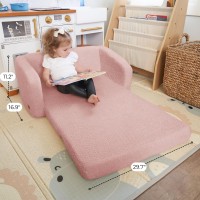 Sturdy Kids Couch And Chair For Fun Play Time Or Comfy Lounging The Perfect 2 In 1 Toddler Sofa Easily Unfolds Into A Super So