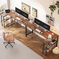 Huuger L Shaped Desk 63 Inches Computer Desk With Reversible Storage Shelves Gaming Desk Corner Desk Home Office Desks Writi