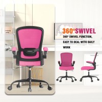 Office Chair Ergonomic Desk Chair With Adjustable Lumbar Support High Back Mesh Computer Chair With Flipup Armrestsbifma Pas