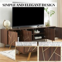EDYO LIVING Mid Century Modern TV Stand for 75