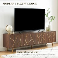 EDYO LIVING Mid Century Modern TV Stand for 75