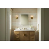 Kohler Embark Medicine Cabinet Deep Rectangular Storage With Adjustable Shelves And Mirrored Door 15 X 26