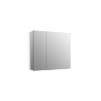 Kohler Embark Medicine Cabinet Deep Rectangular Storage With Adjustable Shelves And Mirrored Doors 30 X 26