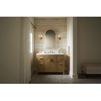 Kohler Embark Medicine Cabinet Deep Storage With Adjustable Shelves And Arch Mirrored Door 20 X 36