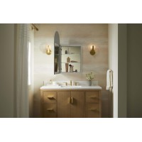 Kohler Embark Medicine Cabinet Deep Storage With Adjustable Shelves And Arch Mirrored Door 20 X 36