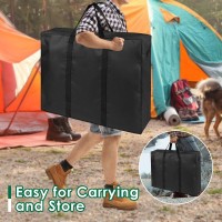 Loenel Folding Table Storage Bag Portable Carry Table Bag For 4Ft Folding Picniccamp Tables Waterproof Folding Table Cover Wi