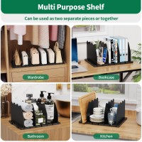 Spacekeeper Shelf Divider For Closet Adjustable Purse Organizers Handbag Separators Storage Organizer Bookshelf Separator Divid