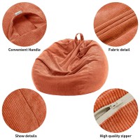 Nobildonna Bean Bag Chair Cover No Filler For Kids And Adults Extra Large 300L Bean Bag Stuffed Animal Storage Washable Soft