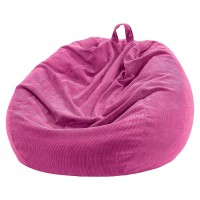 Nobildonna Bean Bag Chair Cover No Filler For Kids And Adults Extra Large 300L Bean Bag Stuffed Animal Storage Washable Soft