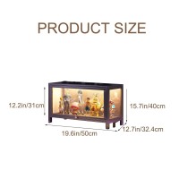 Xtrybhd Display Case, Flip Door Acrylic Display Case, Curio Cabinet, Figurine Display Case With Acrylic Cabinet Doorsealed (Size : 1-Tier Storage)