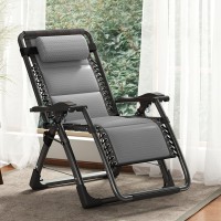 Docred Comfy Chair Folding Chair Recliner Chair For Bedroom And Living Room Ice Touch Folding Reclining Patio Chairs Lounge Ch