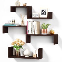 Sriwatana Floating Shelves For Wall Wall Shelves For Bathroom Bedroom Living Room Kitchen Office Wood Shelves For Wall Dec