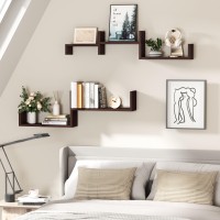 Sriwatana Floating Shelves For Wall Wall Shelves For Bathroom Bedroom Living Room Kitchen Office Wood Shelves For Wall Dec