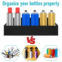 2 Pcs Magnetic Aerosol Spray Can Holder Magnet Toolbox Bottle Holder Wall Mounted Spray Bottle Rack Mechanic Paint Bottle Can