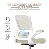 Mimoglad Office Chair High Back Ergonomic Desk Chair With Adjustable Lumbar Support And Headrest Swivel Task Chair With Flipu